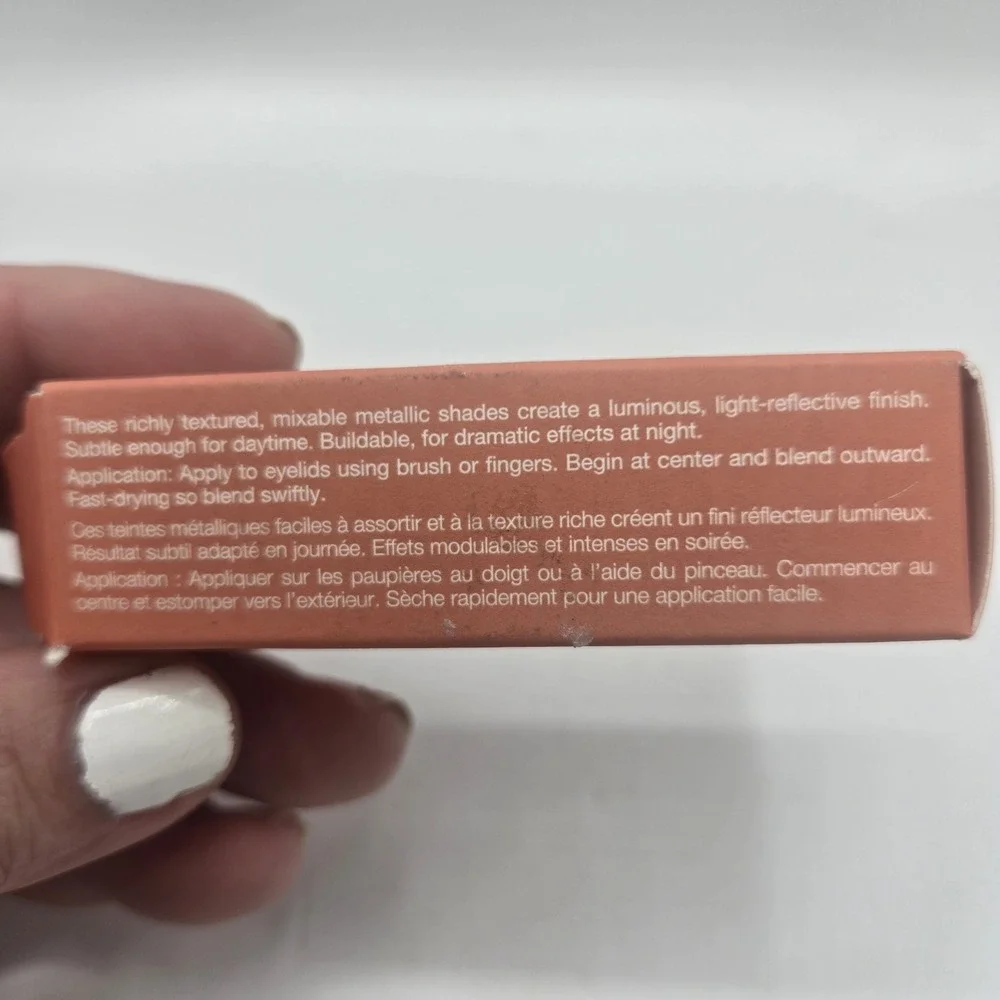RMS Beauty Cream Eyeshadow Crystal Slipper 8.5ml Long-Wearing Metallic Eye Color